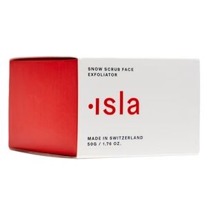 Isla Beauty Snow Scrub Face Exfoliator 1.76oz New with Fruit Enzymes